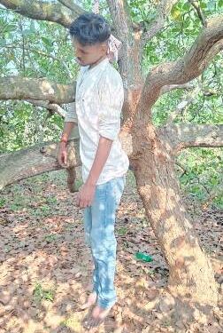 କାଜୁ ଜଙ୍ଗଲରୁ  ଝୁଲନ୍ତା ଶବ ଉଦ୍ଧାର