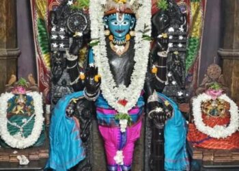 ପିତାମ୍ବର ବେଶରେ ଦର୍ଶନ ଦେଲେ ଅଲାରନାଥ