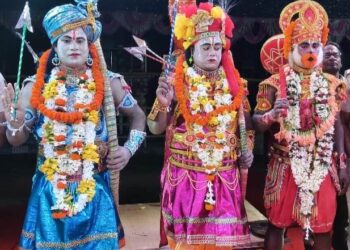 ଲକ୍ଷେଶ୍ଵର ପୀଠରେ ଚନ୍ଦନ ରାମଲୀଳା ସମିତି ପକ୍ଷରୁ ଶ୍ରୀରାମ ବନବାସ ଲୀଳା ପରିବେଷଣ