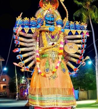 ଭାରତ ପ୍ରସିଦ୍ଧ ମହାବୀର କ୍ଷେତ୍ରରେ ଲଙ୍କାପୋଡ଼ି ଯାତ୍ରା ମୂଖ୍ୟ ଉତ୍ସବ, ଲଙ୍କା ପୋଡ଼ି ବା ରାବଣ ପୋଡ଼ି ଯାତ୍ରା