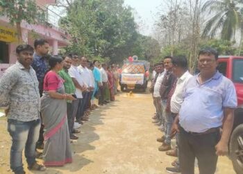 ନୂଆଗାଁ ବ୍ଲକ୍ ରେ କନ୍ୟା ରତ୍ନ ସୁରକ୍ଷା ପାଇଁ ଗଡିଲା ସଚେତନତା ରଥ