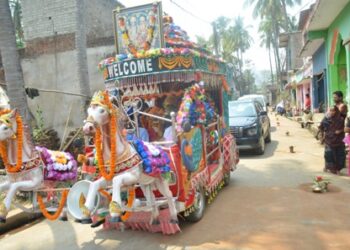 ଶ୍ରୀରାମ ନବମୀ ଅବସରରେ ଶୋଭାଯାତ୍ରା ଏବଂ ବିଦ୍ୟାଳୟର ନୂତନ ଓ୍ବେବସାଇଟ୍ ଉନ୍ମୋଚନ