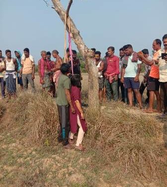 ପ୍ରେମୀ ଯୁଗଳଙ୍କ ଝୁଲନ୍ତା ମୃତ ଦେହ ଉଦ୍ଧାର