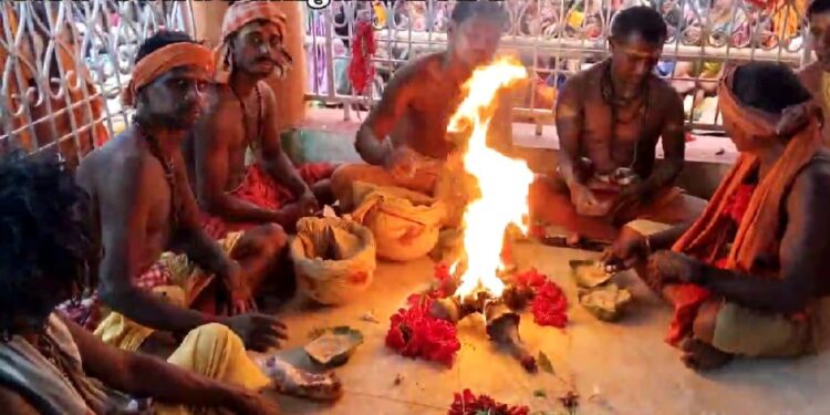 ୧୩ ଦିନିଆ ମାସନ୍ତ ମେରୁ ଦଣ୍ଡଯାତ୍ରା ଉଦଯାପିତ : ଯାତ୍ରା ସାରି ମନ୍ଦିର ଫେରିଲେ ମା ‘ଦକ୍ଷିଣକାଳୀ