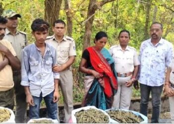 ୯୨ କେଜି ୫୦ ଗ୍ରାମ ଗଞ୍ଜେଇ ଜବତ ସହ ୩ ଜଣଙ୍କୁ ଗିରଫ କଲା ନୂଆଗାଁ ପୁଲିସ
