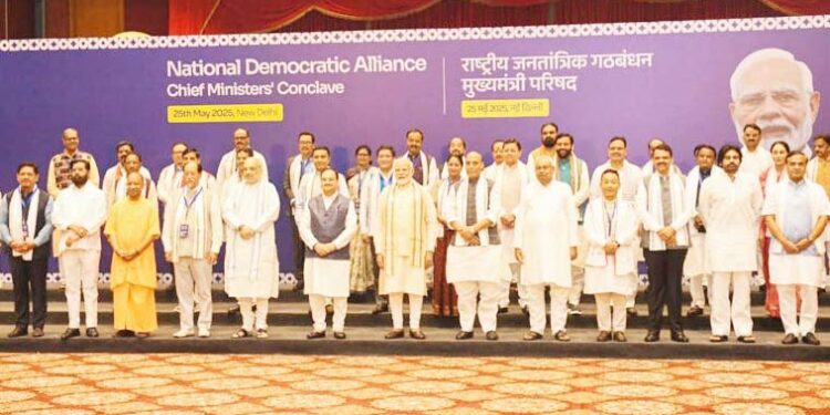 Momentum To Development…’ : Here’s What PM Modi Told NDA CMs At Delhi Conclave