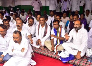 ପଛୁଆବର୍ଗ, ଅନୁସୂଚିତ ଜାତି ଓ ଜନଜାତି ମାନଙ୍କ ପାଇଁ ନାର୍ଯ୍ୟ ଆରକ୍ଷଣ ଦାବିରେ ପ୍ରଦେଶ କଂଗ୍ରେସର ୨୪ ଘଂଟିଆ ଗଣଧାରଣା