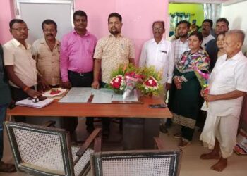 ସହକାରୀ ନିର୍ବାହୀଯନ୍ତ୍ରୀ ଙ୍କୁ ଅବସର କାଳୀନ ବିଦାୟ ସମ୍ବର୍ଦ୍ଧନା