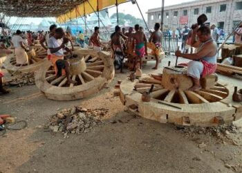 ନାହାକା ଚକ କାର୍ଯ୍ୟ ଶେଷ : କୋଣଗୁଜ ରେ ସିଂହ ବିରାଳ ଖୋଦେଇ