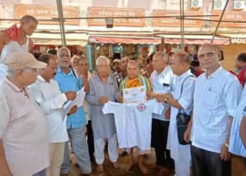 ରଥଖଳାରେ ରଥନିର୍ମାଣକାରୀ ସେବକଙ୍କୁ ସମ୍ବର୍ଦ୍ଧିତ