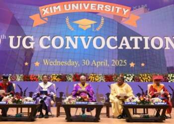 XIM University, Bhubaneswar hosts its 9th Undergraduate Convocation with Grandeur !