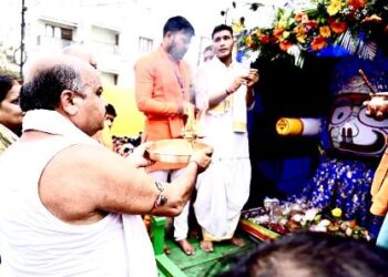 ରାୟପୁର ଜଗନ୍ନାଥ ମନ୍ଦିରରେ ମହାସମାରୋହରେ ରଥଯାତ୍ରା ଆୟୋଜନ