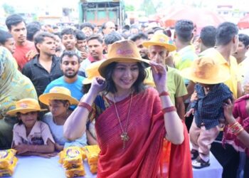 Sunfeast Marie Light Brings a Cooling ‘Surjya Bardaan’ To Devotees At Rath Yatra 2025
