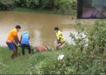 ନିଖୋଜ ଯୁବକଙ୍କ ହାତଗୋଡ଼ ବନ୍ଧା ମୃତଦେହ ଉଦ୍ଧାର, ହତ୍ୟା ଅଭିଯୋଗ ଆଣିଲେ ପରିବାର ଲୋକେ