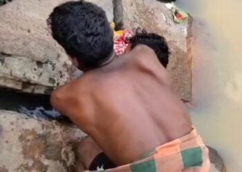 ଦୀର୍ଘ 8 ଘଣ୍ଟା ପରେ ପଥର ସନ୍ଦିରୁ ଉଦ୍ଧାର ହେଲେ ନାବାଳକ