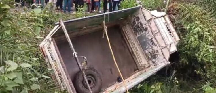 ଅଡବା ଥାନା ଅନ୍ତର୍ଗତ ଗୁଲୁବା ଘାଟିରେ ପିକଅପ ଭ୍ୟାନ ଓଲଟି ୧୫ ଆହତ, ୭ ଗୁରୁତର