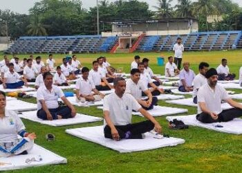 ଖୋର୍ଦ୍ଧା ରୋଡ ମଣ୍ଡଳ ପକ୍ଷରୁ ଅନ୍ତର୍ଜାତୀୟ ଯୋଗ ଦିବସ ପାଳନ