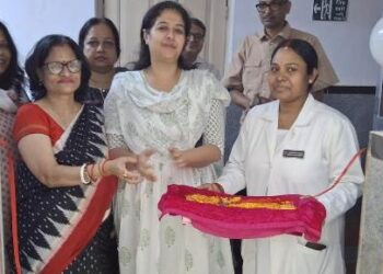ଖୋର୍ଦ୍ଧାରୋଡ୍ ମଣ୍ଡଳ ପକ୍ଷରୁ ମହିଳା କର୍ମଚାରୀଙ୍କ ପାଇଁ କ୍ୟାନ୍ସର ସ୍କ୍ରିନିଂ କାର୍ଯ୍ୟକ୍ରମ ଆୟୋଜିତ