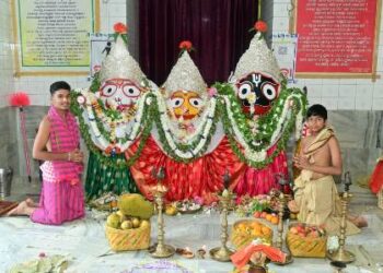 ବାଲିଗୁଡା ଶ୍ରୀଜଗନ୍ନାଥ ମନ୍ଦିରରେ ନେତ୍ରୋତ୍ସବ ଓ ନବ ଯୌବନ ଦର୍ଶନ
