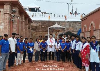 ସ୍ନାନ ପୂର୍ଣ୍ଣମୀ ରେ ଜାତୀୟ ସେବା ଯୋଜନା ର ସେବାକାର୍ଯ୍ୟ