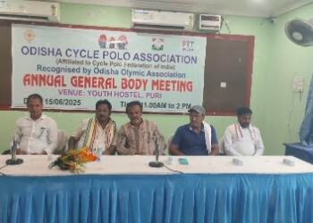 ଓଡିଶା ସାଇକେଲ ପୋଲୋ ସଙ୍ଘ ର ବୈଠକ