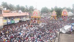 ରଣପୁର ଚକାଶିଳାକ୍ଷେତ୍ରରେ ଶ୍ରୀ ଗୁଣ୍ଡିଚା ଯାତ୍ରା ଅନୁଷ୍ଠିତ : ଗୁଣ୍ଡିଚା ମନ୍ଦିର ନିକଟରେ ପହଁଚିଲା ତାଳଧ୍ଵଜ ରଥ