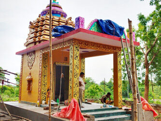 ରଣପୁର ଗ୍ରାମର ଆରାଧ୍ୟ ଦେବୀ ମା’ ମଣିନାଗ ପୀଠରେ  ଥିବା ମା’ ବାଟମଙ୍ଗଳା ଦେବୀଙ୍କ ନୂତନ ବିଗ୍ରହ ଓ ମନ୍ଦିର ପ୍ରତିଷ୍ଠା ଅନୁଷ୍ଠିତ ହେବ