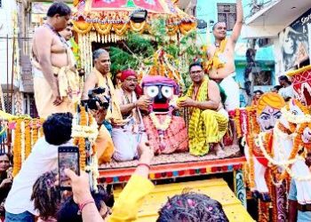 ନୋଏଡ଼ାର ସାଲାରପୁର ଜଗନ୍ନାଥ ମନ୍ଦିରରେ ମହାସମାରୋହରେ ରଥଯାତ୍ରା ପାଳନ