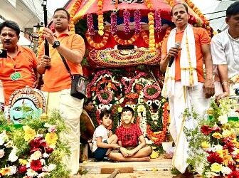 Bengaluru’s Sahakar Nagar Temple Celebrates Niladri Bije Festival