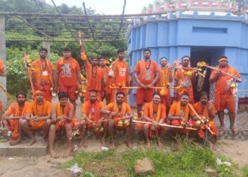 ଶ୍ରାବଣ ମାସର ପ୍ରଥମ ସୋମବାରରେ କାଉଡିଆଙ୍କ ଜଳ ଯାତ୍ରା