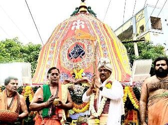ବିଶାଖାପାଟଣା ଜଗନ୍ନାଥ ମନ୍ଦିରରେ ବାହୁଡା଼ ଯାତ୍ରା ସମ୍ପନ୍ନ