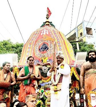 ବିଶାଖାପାଟଣା ଜଗନ୍ନାଥ ମନ୍ଦିରରେ ବାହୁଡା଼ ଯାତ୍ରା ସମ୍ପନ୍ନ