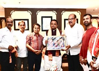 ମୁଖ୍ୟମନ୍ତ୍ରୀଙ୍କୁ ରବି ପ୍ରଧାନଙ୍କର ସୌଜନ୍ୟମୂଳକ ସାକ୍ଷାତ