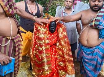 ଆମେଣେଇ ମନ୍ଦିରରେ ମା ଙ୍କର ନୂତନ ବିଗ୍ରହ ପ୍ରତିଷ୍ଠା ଉତ୍ସବ ଓ ବିଶ୍ଵଶାନ୍ତି ମହାଯଜ୍ଞ