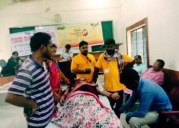 ଉତ୍ସର୍ଗ ଫାଉଣ୍ଡେସନ ଟ୍ରଷ୍ଟ ଓ ଆମ ଓଡିଶା ପକ୍ଷରୁ ରକ୍ତଦାନ ଶିବିର