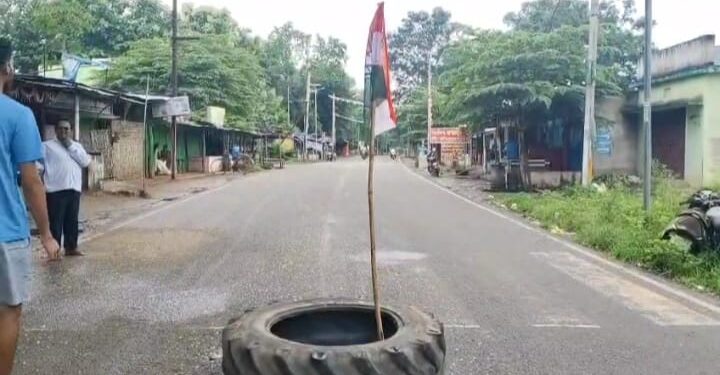 ମୋହନାରେ କଂଗ୍ରେସର ବନ୍ଦ ପାଳନ