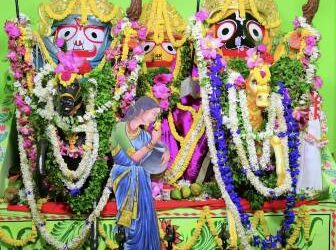 ଆଡପ ମଣ୍ଡପରେ ଶ୍ରୀ ଜୀଉଙ୍କ କାଞ୍ଚି ଅଭିଯାନ ବେଶ