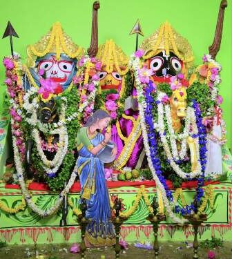ଆଡପ ମଣ୍ଡପରେ ଶ୍ରୀ ଜୀଉଙ୍କ କାଞ୍ଚି ଅଭିଯାନ ବେଶ