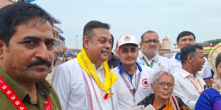ସାଂସଦ ଡା. ସମ୍ବିତ ପାତ୍ର ଙ୍କ ଦ୍ୱାରା ପର୍ଯ୍ୟଟନ ସମାଚାର ଉନ୍ମୋଚିତ