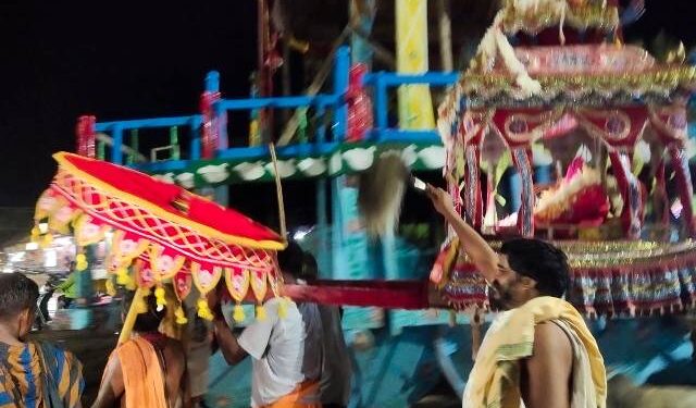 ରଣପୁର ଚକାଶିଳକ୍ଷେତ୍ର : ଅଭିମାନୀ ମହାଲକ୍ଷ୍ମୀ ଭାଙ୍ଗିଲେ ନନ୍ଦିଘୋଷ ରଥ – ଲକ୍ଷ୍ମୀଙ୍କ ସାଙ୍ଗରେ ଯାଇଥିଲେ ପଞ୍ଚୁମହାଦେବ