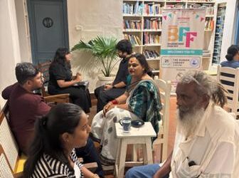 HUMAN LIBRARY organized by Bakul Foundation at Café 16