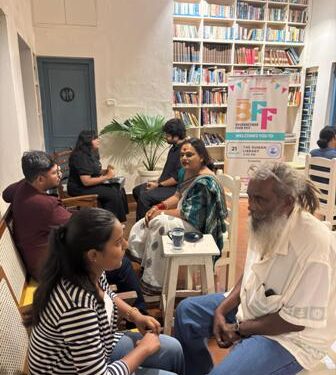 HUMAN LIBRARY organized by Bakul Foundation at Café 16