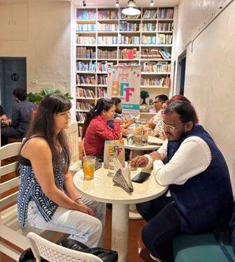 HUMAN LIBRARY organized by Bakul Foundation at Café 16