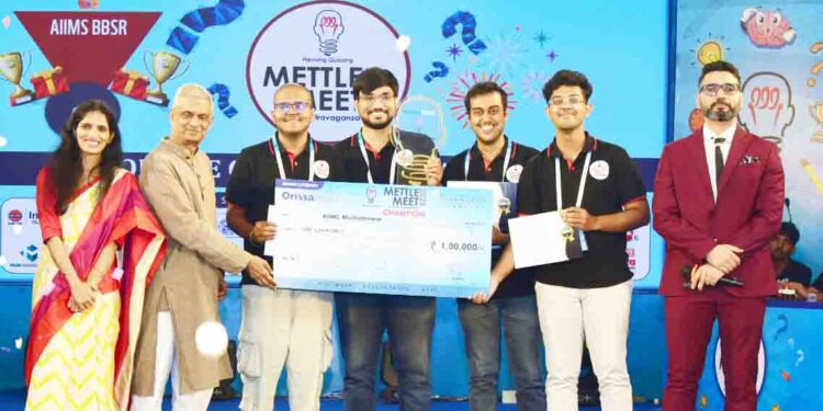 ମେଟେଲ୍‌ ମିଟ୍‌ର ସପ୍ତମ ସଂସ୍କରଣ : ଜୁନିୟରରେ ଡିଏଭି ୟୁନିଟ୍‌-୮ – ସିନିୟରରେ ଏମ୍ସ  ଭୁବନେଶ୍ୱର ଚାମ୍ପିୟନ୍‌