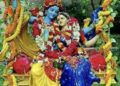 ଝୁଲଣ କୁଞ୍ଜରେ ଝୁଲୁଛନ୍ତି କୁଞ୍ଜବିହାରୀ