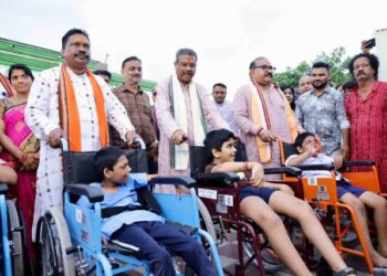 ଦିବ୍ୟାଙ୍ଗ ଭାଇ ଭଉଣୀଙ୍କୁ ଅତ୍ୟାଧୁନିକ ଚିକିତ୍ସା ସୁବିଧା ଯୋଗାଇ ଦେବା ଲକ୍ଷ୍ୟ – ଧର୍ମେନ୍ଦ୍ର ପ୍ରଧାନ