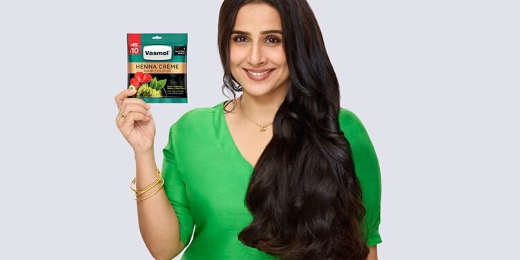 ଭାସମଲ ବିଦ୍ୟା ବାଲାନ୍ଙ୍କ ସହିତ ନୂଆ ହେନ୍ନା କ୍ରିମେ ହେୟାର କଲର ଟିଭିସିର ଶୁଭାରମ୍ଭ କରିଛି