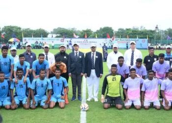 ସୁନ୍ଦରଗଡର ଜିଲ୍ଲା ଷ୍ଟାଡିୟମରେ ୮୦ ତମ ରାଜ୍ୟ ପୁଲିସ ଫୁଟବଲ ପ୍ରତିଯୋଗିତା