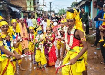 ବିପୁଳ ଉତ୍ସାହ ଉଦ୍ଦୀପନା ମଧ୍ୟରେ କାନ୍ଧନୟାଗଡ଼ରେ ପଞ୍ଚଦଶ ବାର୍ଷିକ ଜନ୍ମାଷ୍ଟମୀ ଓ ନନ୍ଦୋତ୍ସବ ପାଳିତ ହେଉଛି