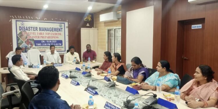 ବାଲିଗୁଡା ଏନଏସି ରେ କାଉନସିଲ ବୈଠକ